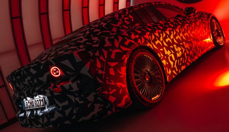 Mercedes-AMG's First Bespoke EV Looks Almost Ready To Activate Its 1,000-HP Rocket Thrusters (Okay, They're Just Taillights)