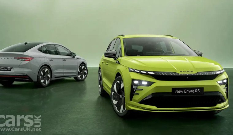 New Skoda Enyaq vRS and Enyaq Coupe vRS UK prices and specs announced