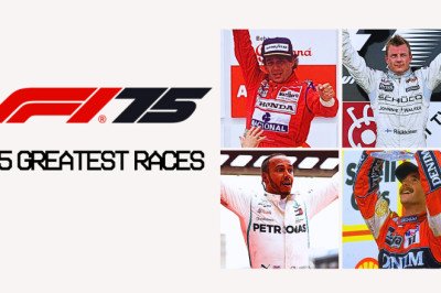 Celebrating the 25 greatest races across F1’s 75 years