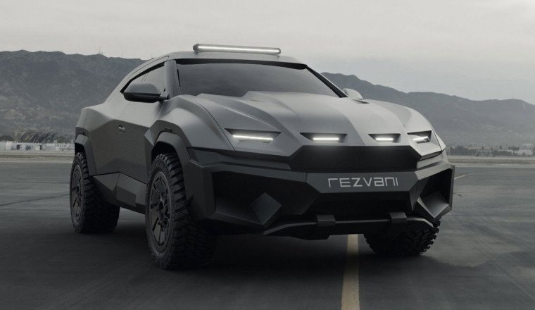 The Bulletproof Rezvani Knight Is Part Lamborghini Urus, Part Batmobile