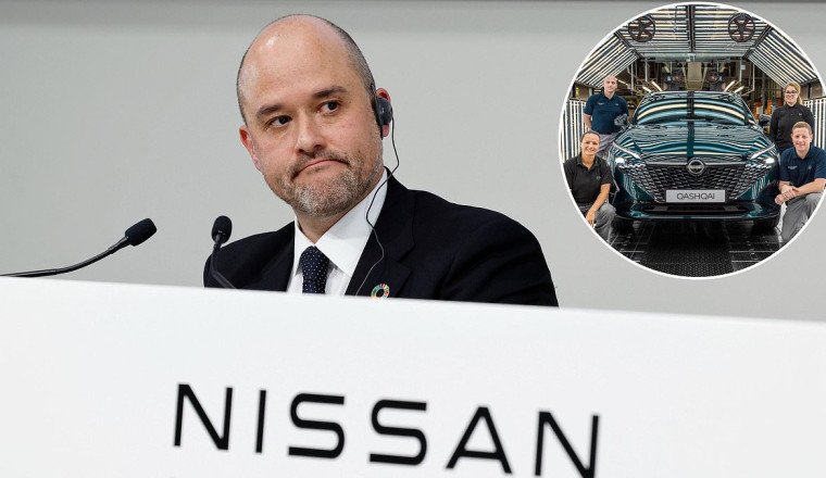Lifeline for Nissan Sunderland: Boss says it will assemble more EVs at UK factory after global jobs bombshell
