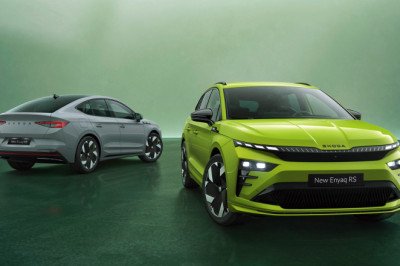 Skoda Enyaq vRS electric SUV gets a go-faster makeover