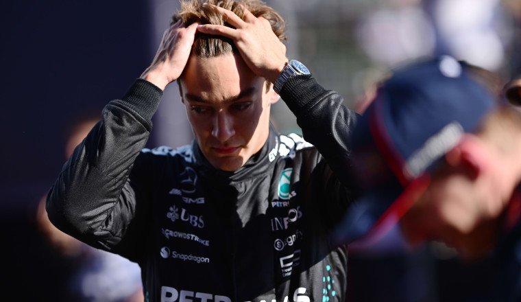 Russell rues 'disastrous' Imola race as Mercedes lack pace