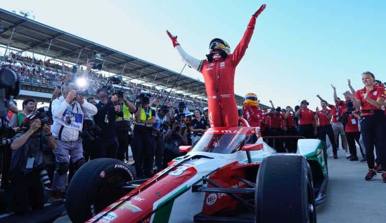 A Rookie Who Had Never Driven An Oval Before Is On Pole For The Indianapolis 500