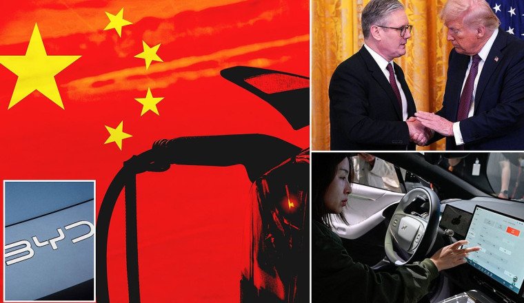 Will Trump block cheap Chinese EVs being sold in Britain over security risks?