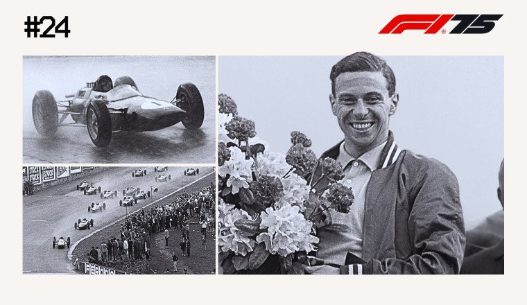 Jim Clark's wet weather masterclass in Belgium
