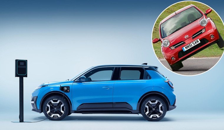Micra is back... but as an EV: Nissan's supermini enters an electric era after 40 years on sale in Britain