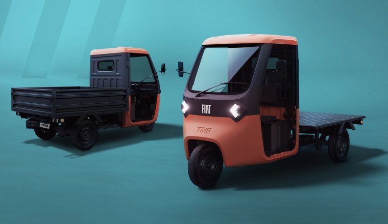 Fiat Has Reinvented The Piaggio Ape As An EV Three-Wheeler
