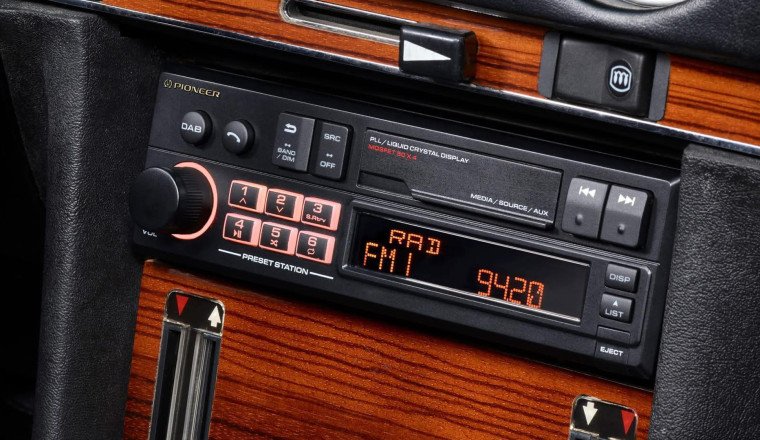 The ‘Cassette Deck’ on Pioneer’s New Retro Head Unit Is Actually a USB Port