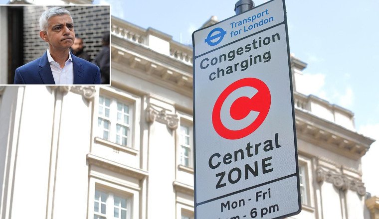London Congestion Charge to increase 20% to £18 a day next year