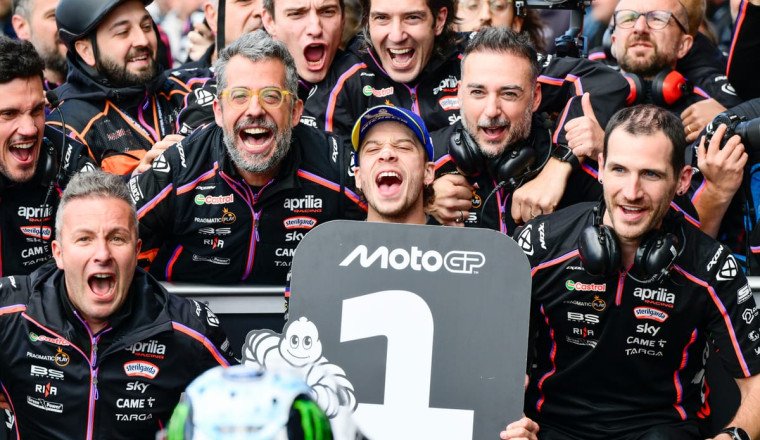 Translating Aprilia's message to Martin