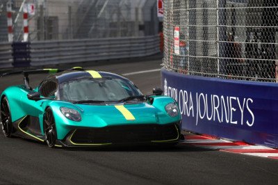 Fernando Alonso laps Monaco F1 circuit in Aston Martin Valhalla