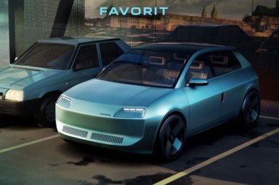 Skoda Favorit Reworked As Modern EV Hatch By Designers