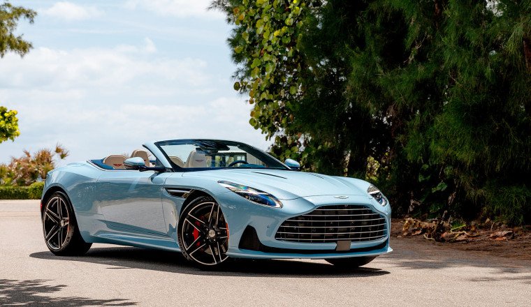 The DB12 Volante Palm Beach Edition from Q by Aston Martin
