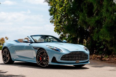 The DB12 Volante Palm Beach Edition from Q by Aston Martin