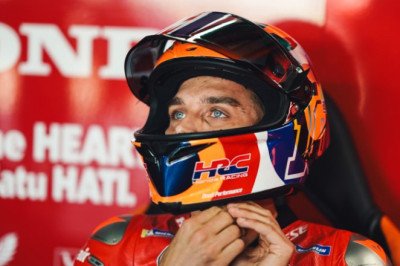 Marini hospitalised following testing crash