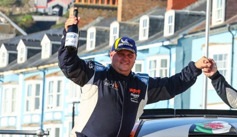 Rally community raises over £100,000 for Dai Roberts’ family