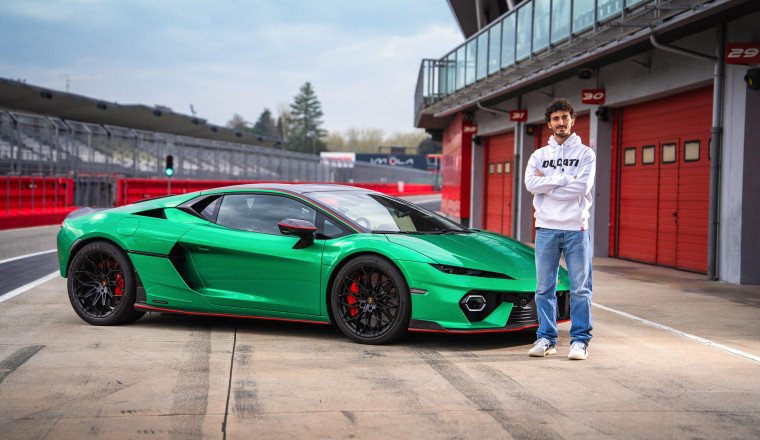 Lamborghini Temerario Gets MotoGP Champion