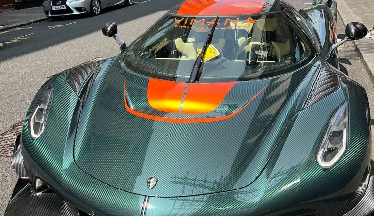Private jet boss gets a parking ticket when he leaves his £2.2million Koenigsegg hypercar in Kensington