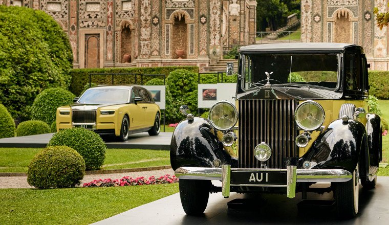 The Rolls Royce Phantom Goldfinger edition