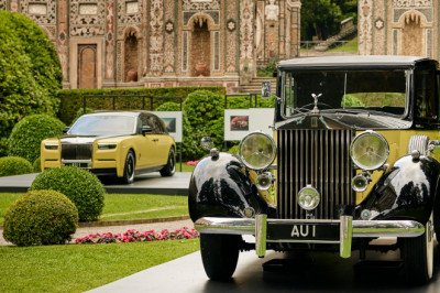 The Rolls Royce Phantom Goldfinger edition