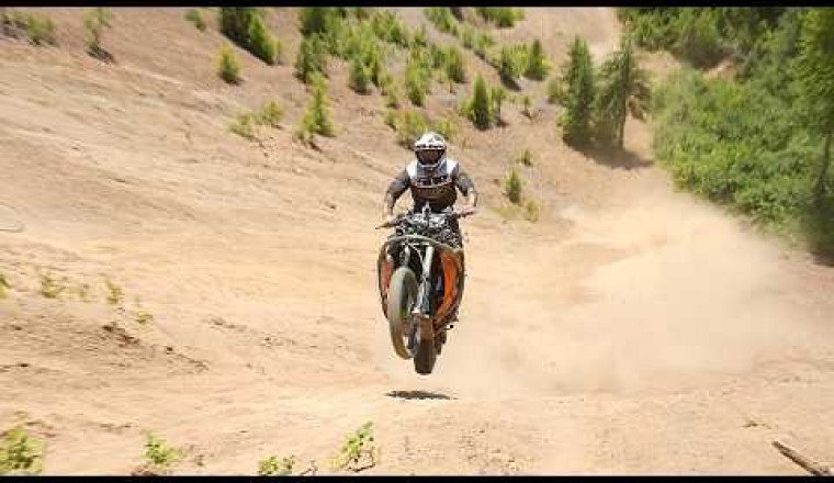 Impossible Climb on Worlds Most Powerful Dirt Bike!