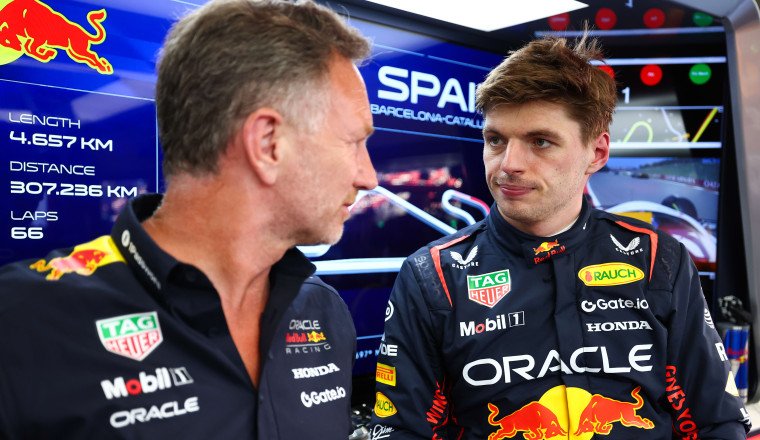 Max Verstappen admits George Russell contact ‘shouldn’t have happened’ in Spanish GP as Dutch driver nears race ban threshold