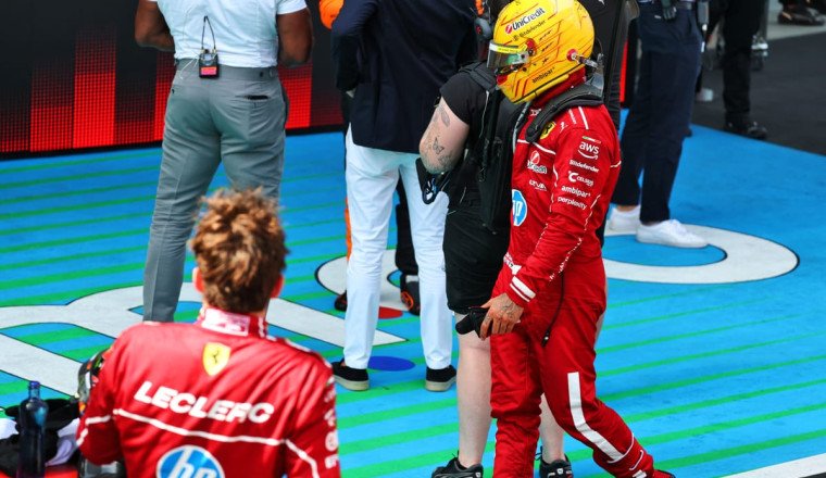 'I'm going home' - Hamilton's worst race with Ferrari yet