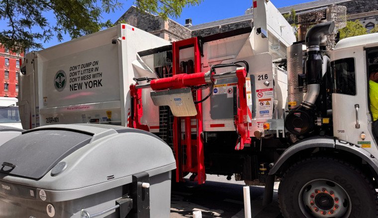 New York City Officially Has Mechanical Garbage Trucks Now