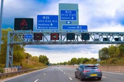 Reason motorway signs are blue and why you should be relieved by it