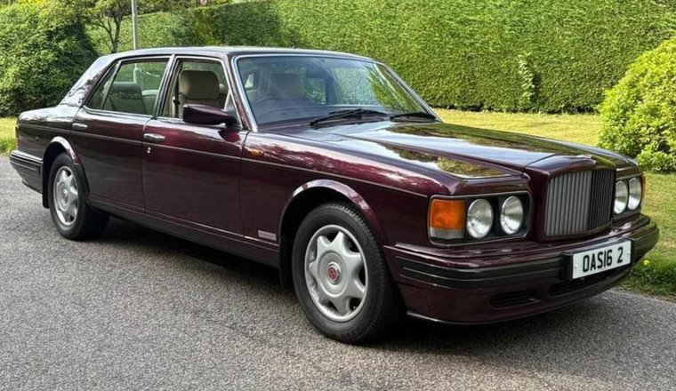 Drive Noel Gallagher's Bentley! Oasis star's iconic noughties motor goes on sale for huge seven-figure sum