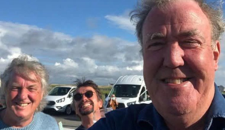 Jeremy Clarkson, Richard Hammond and James May make BBC Top Gear 'return'