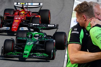 Hulkenberg’s Ferrari overtake a ‘pinch yourself’ moment