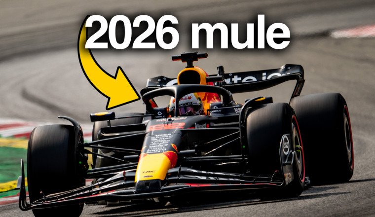 Red Bull mule car debut shows us what to expect from 2026