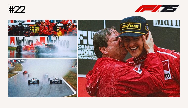 Remembering Schumacher's stunning first win for Ferrari