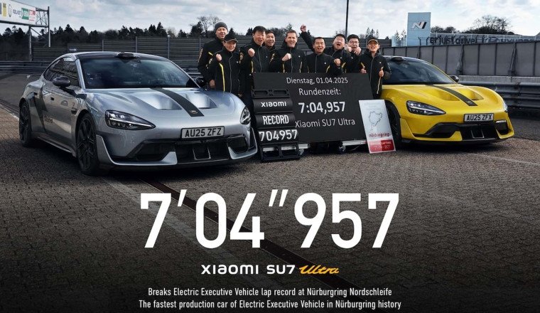 Watch Xiaomi Set Production EV Record at The Nurburgring