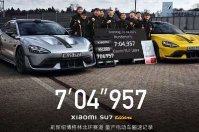 China's Xiaomi claims EV Nurburgring record with 1527bhp SU7 Ultra