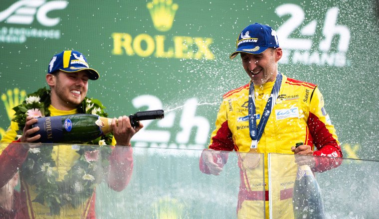 Fernando Alonso and George Russell lead applause for ‘mega’ ex-F1 racer Robert Kubica after Le Mans triumph