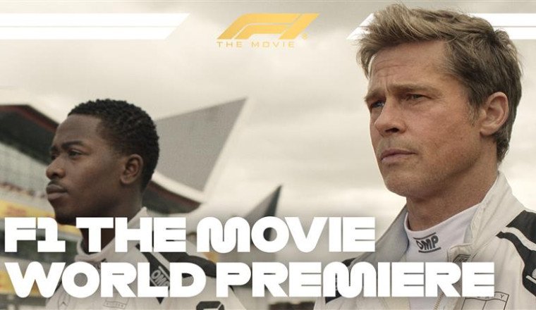 Watch the stars arrive for the 'F1' movie premiere