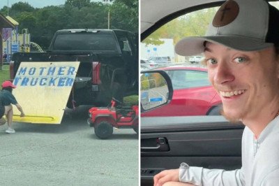 2 Men Spot a Mom Loading a Mini Car Into Her Truck. Then They Discover Her Ingenious Method for Transporting It