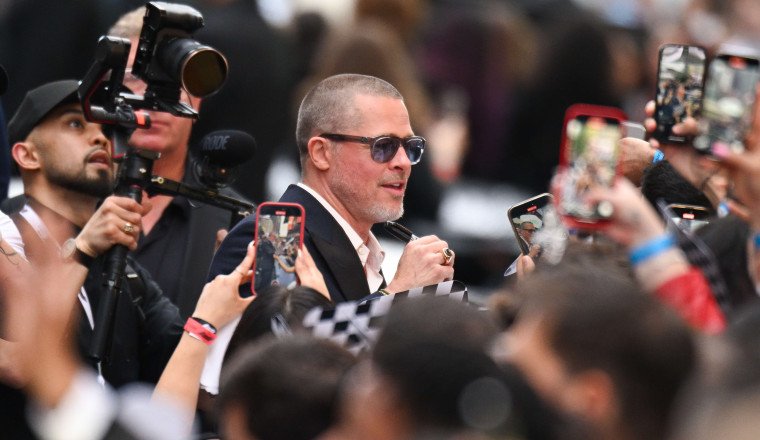 Behind the scenes of the New York premiere of ‘F1 The Movie’