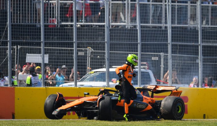 PALMER: The silver lining for Norris after his Canada crash