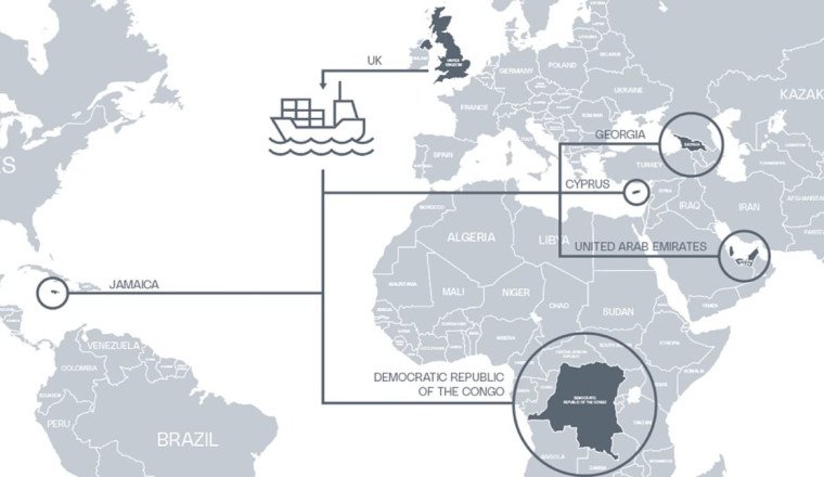 Where does your stolen car end up? The parts of the world criminal gangs typically transport them to