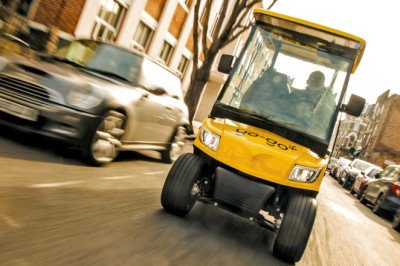 Where I go, Yo-Go: exploring London in an electric golf buggy
