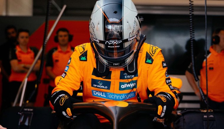 Brad Pitt tests McLaren F1 car ahead of F1 film release