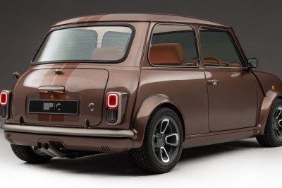 The classic Mini turned into a £75,000 hot hatch - and the first model built has been sold to... a model