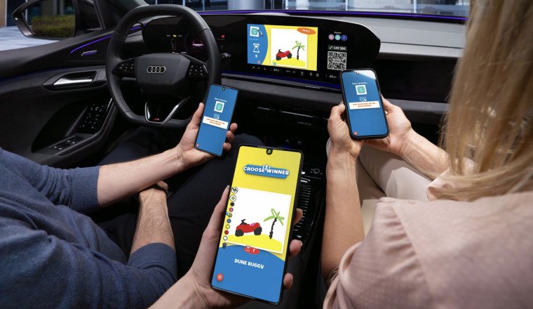 Audi Will Now Let You Play Pictionary On Road Trips