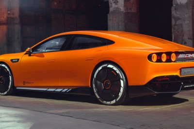 Mercedes' electric family supercar of tomorrow - Concept AMG GT XX hits 224mph and adds 250 miles of range in 5 mins
