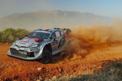 Ogier and Tänak share Acropolis lead after hour-delayed stage