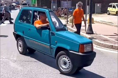 Impossibly Skinny Fiat Panda Build Leaves Us Uncomfortable, but Impressed